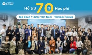 Hỗ trợ học phí lên đến 70% từ Tập đoàn Y dược Việt Nam - Vietmec Group